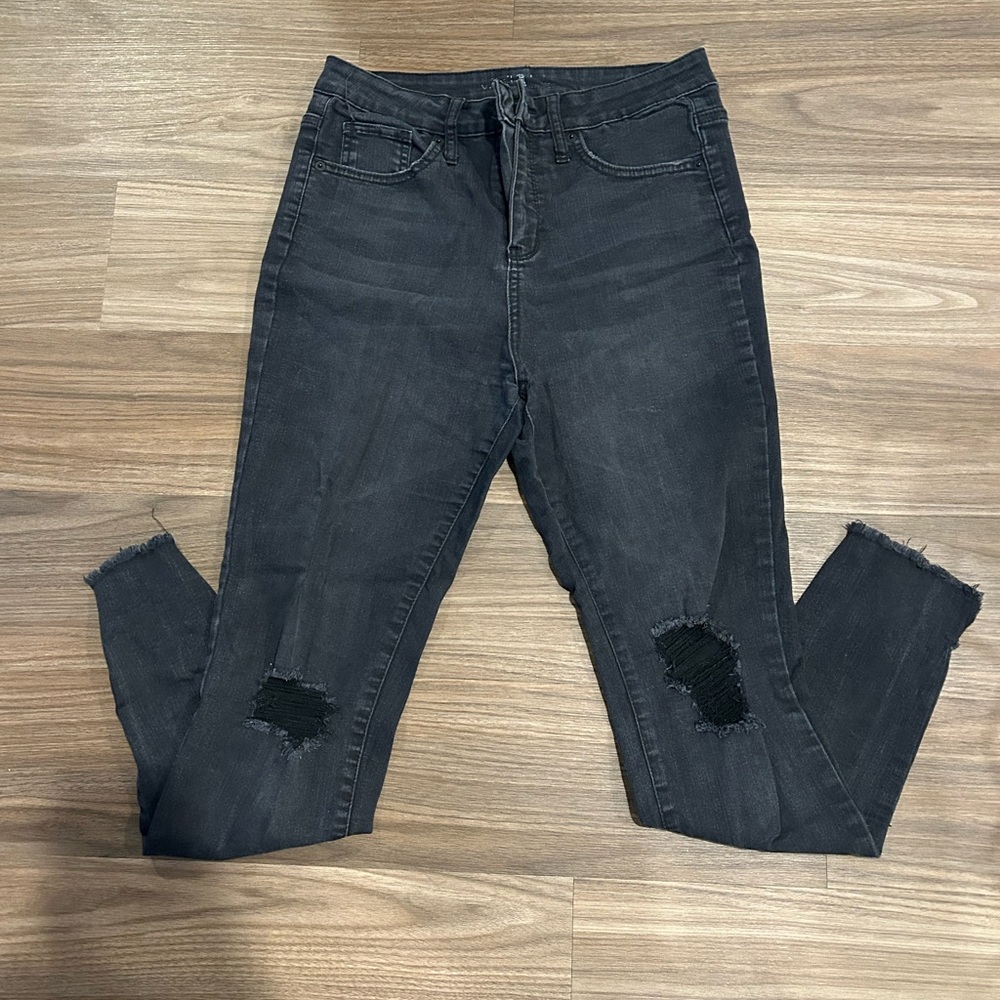 Target distressed black jeans